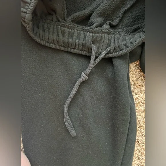 Women's Fleece Joggers - Wild Fable Black Size XS (0636) - Picture 5 of 10